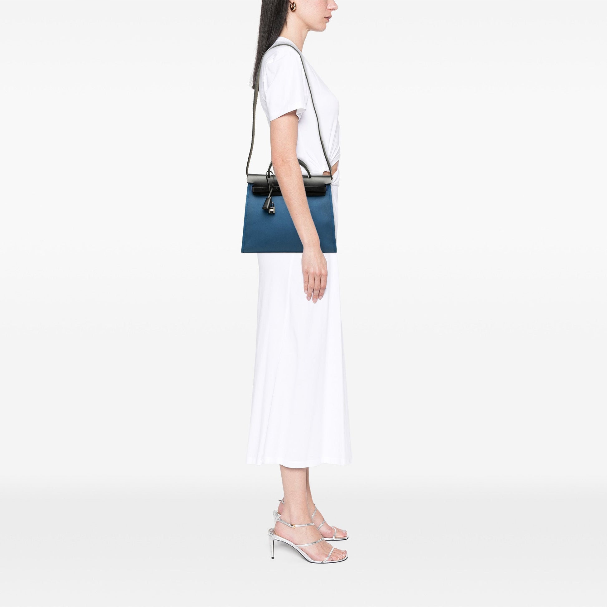 Hermès Toile Herbag Zip 31