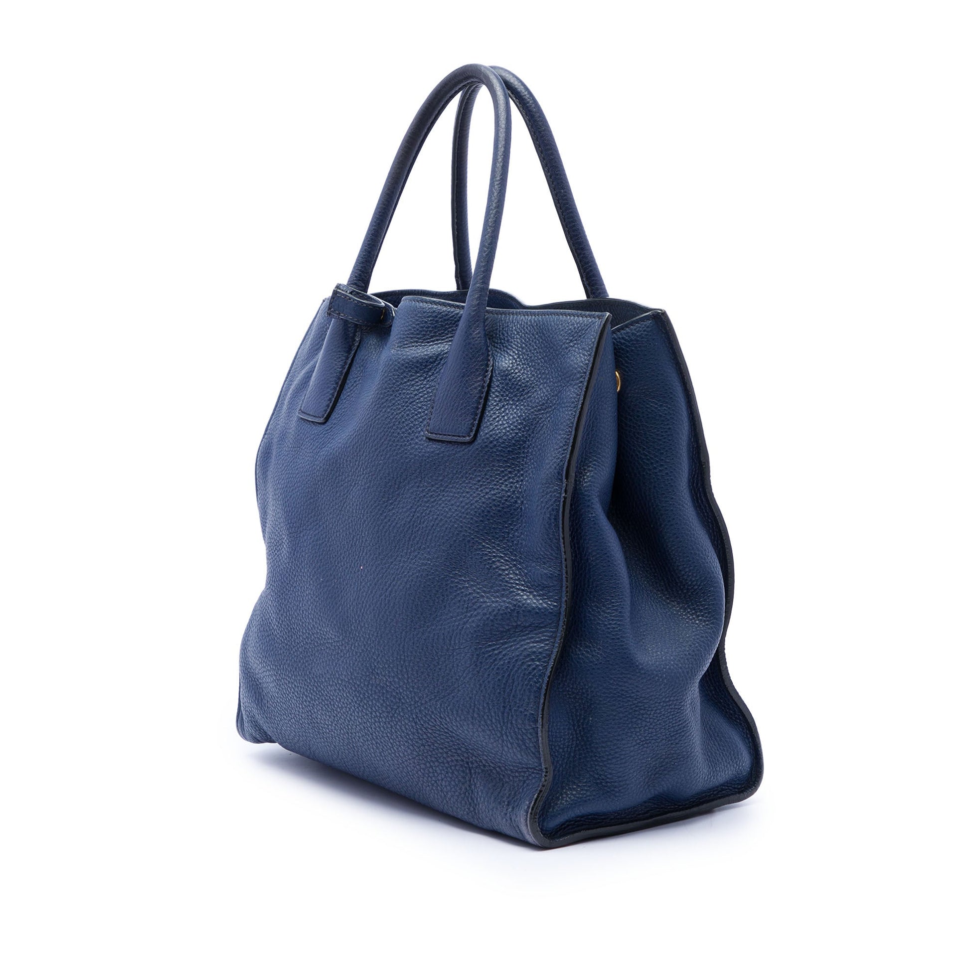 Prada Vitello Daino Open Convertible Tote
