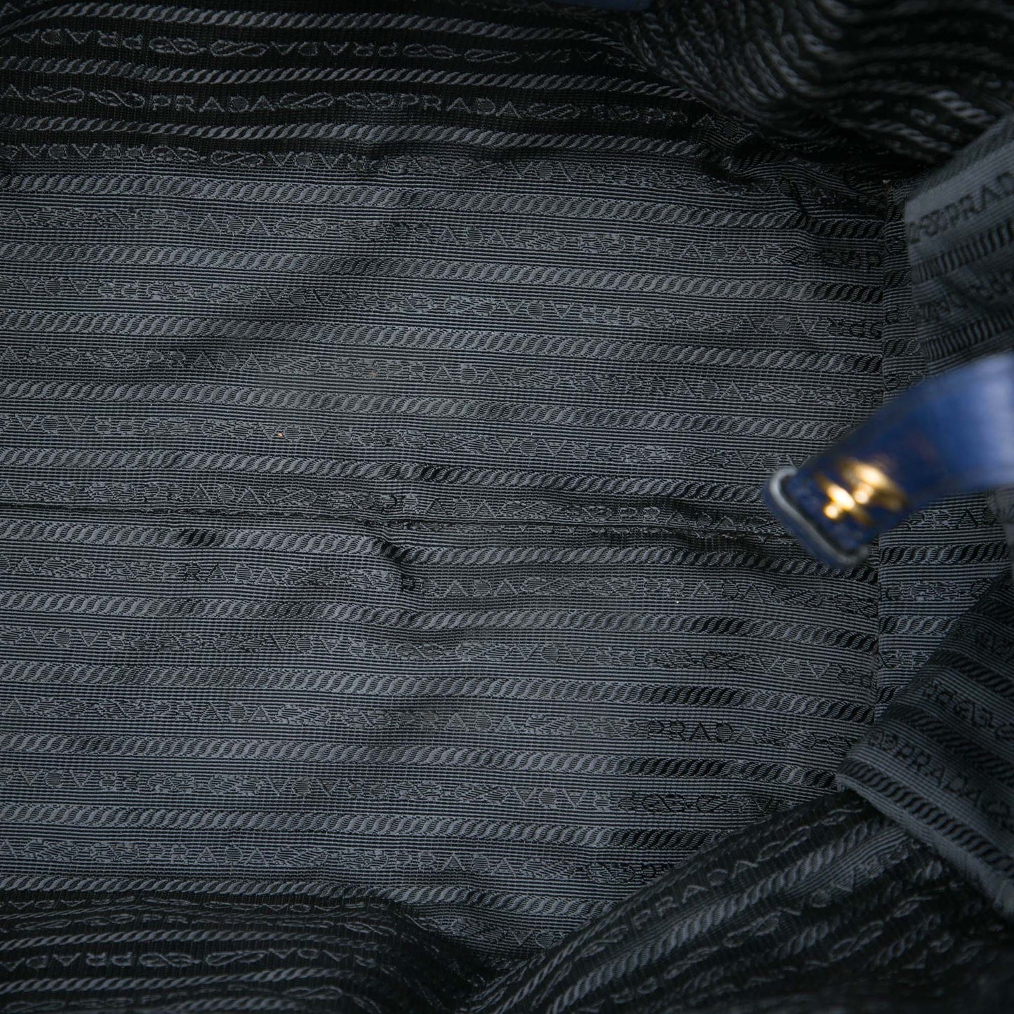 Prada Vitello Daino Open Convertible Tote
