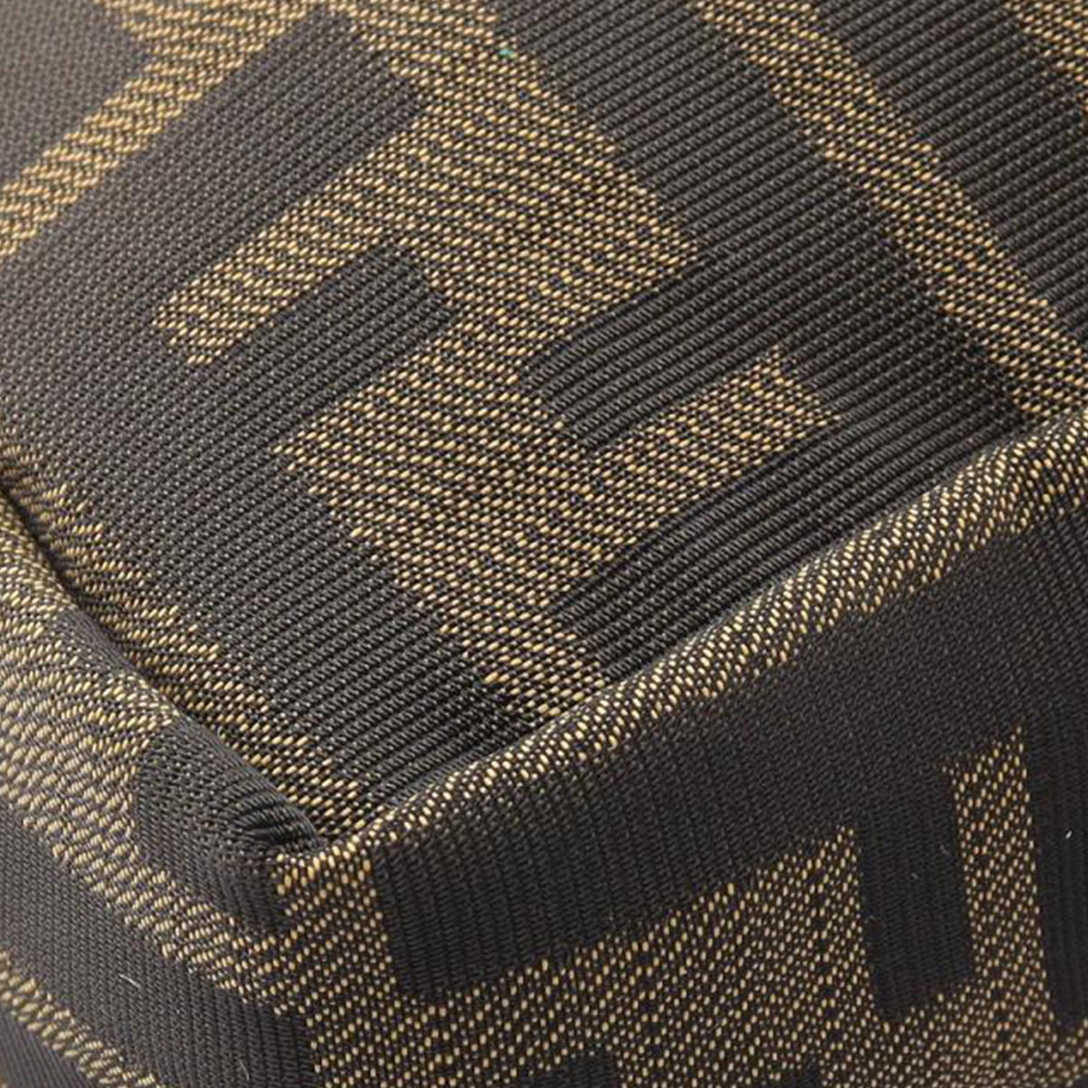Fendi Zucca Canvas Tote — Brown