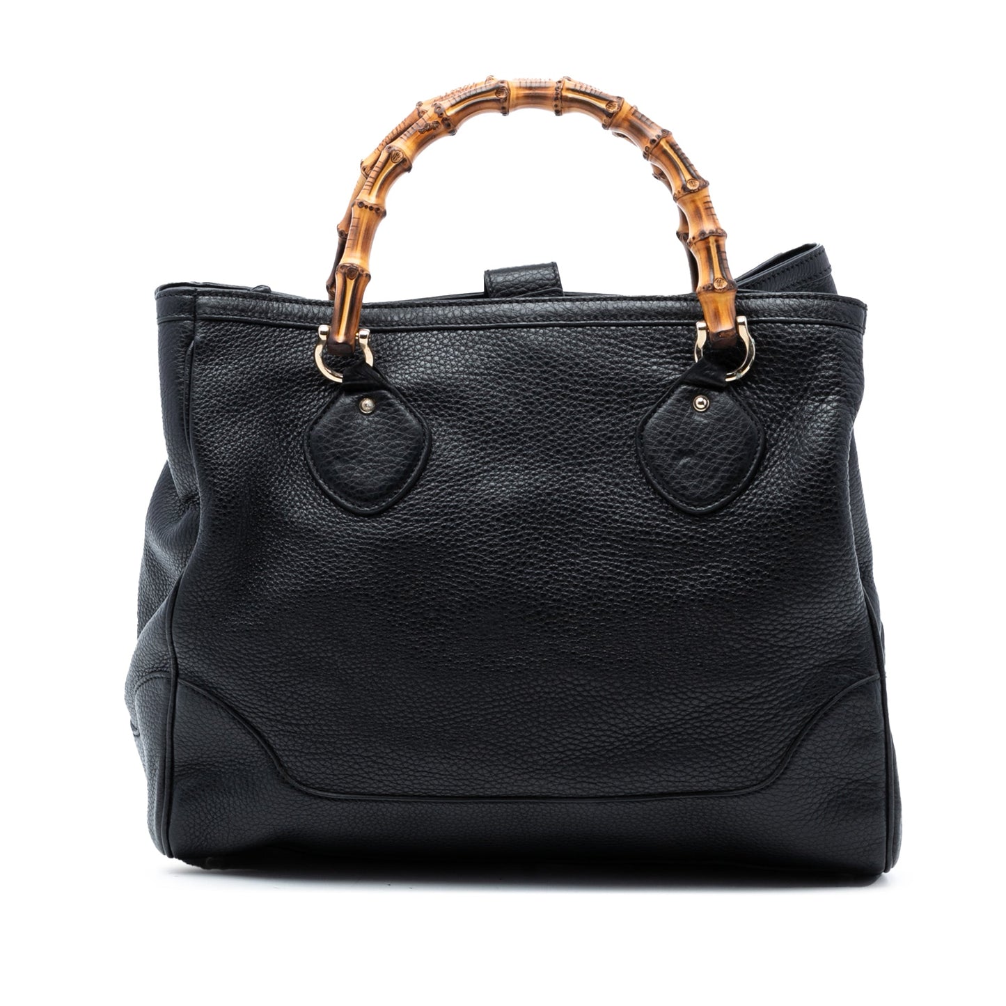 Gucci Calfskin Bamboo Diana Tote
