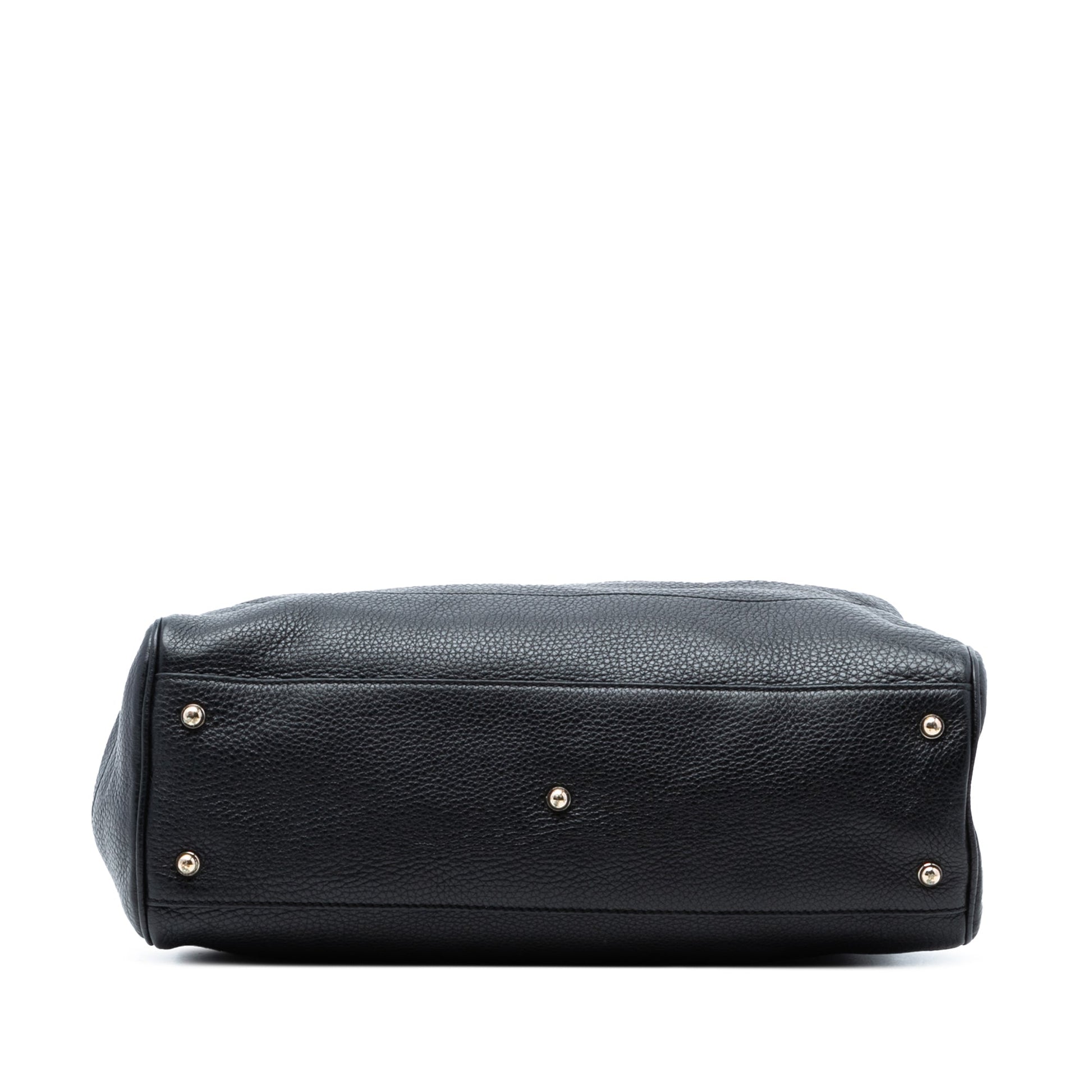 Gucci Calfskin Bamboo Diana Tote