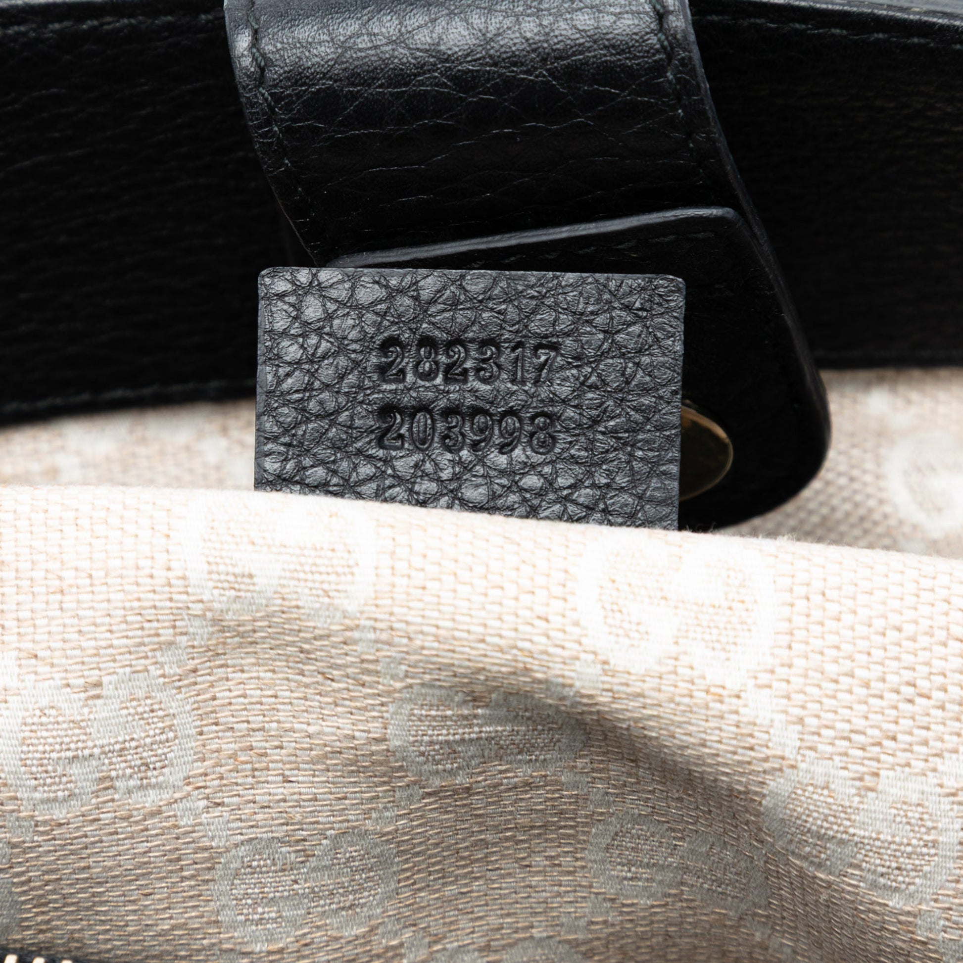 Gucci Calfskin Bamboo Diana Tote
