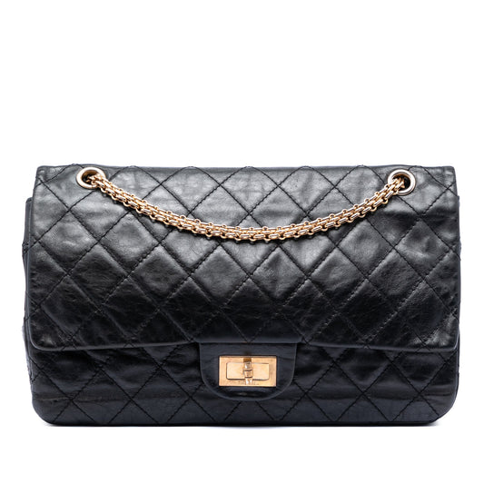 Chanel Quilted Aged Calfskin Reissue 2.55 Double Flap 227
