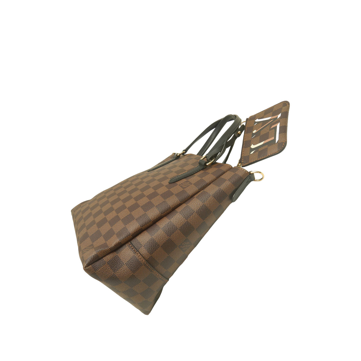 Louis Vuitton Damier Ebene Belmont MM — Brown