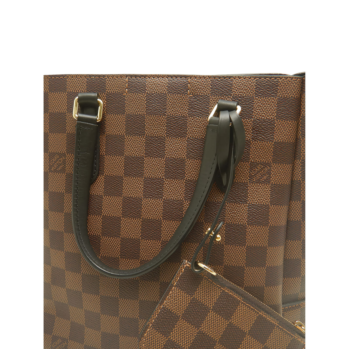 Louis Vuitton Damier Ebene Belmont MM — Brown
