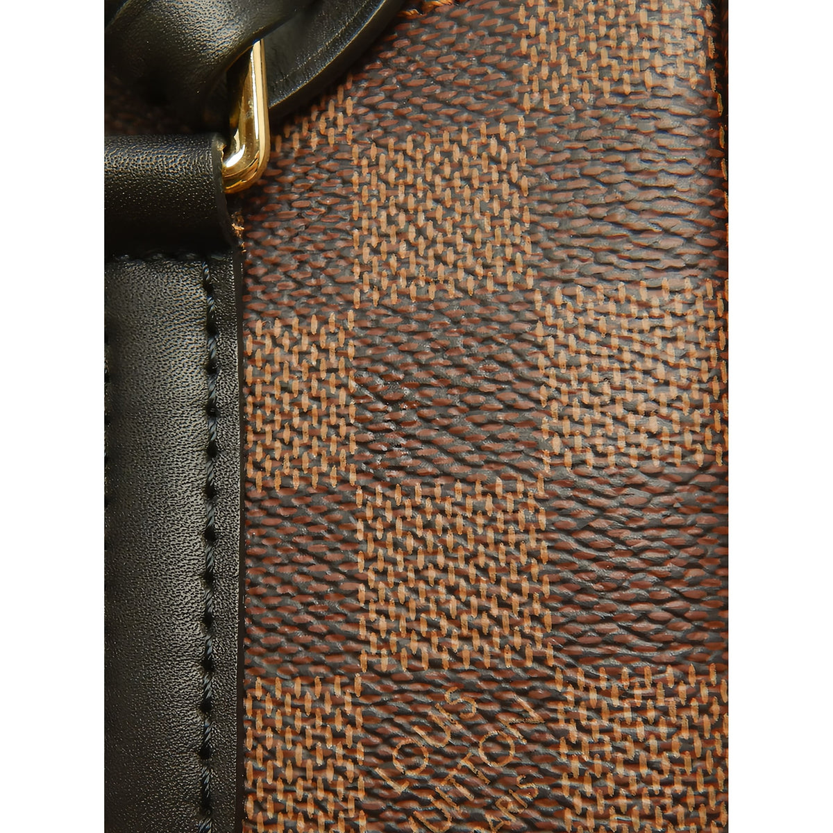 Louis Vuitton Damier Ebene Belmont MM — Brown