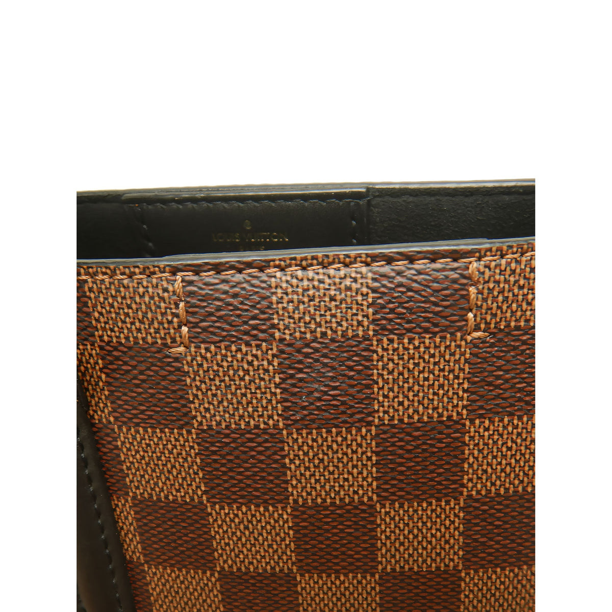 Louis Vuitton Damier Ebene Belmont MM — Brown