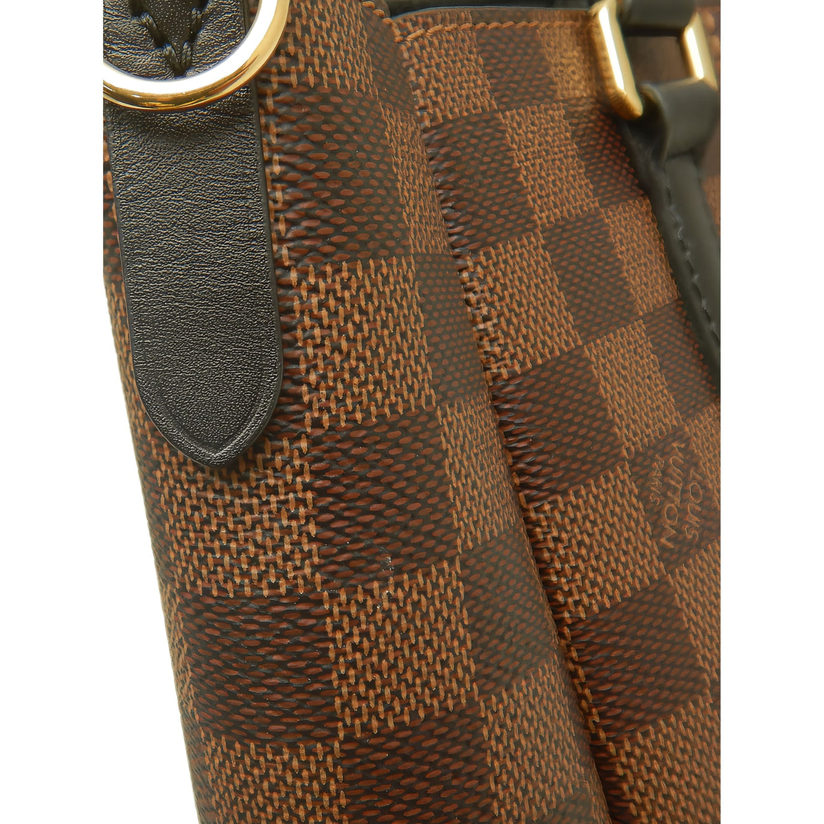 Louis Vuitton Damier Ebene Belmont MM — Brown