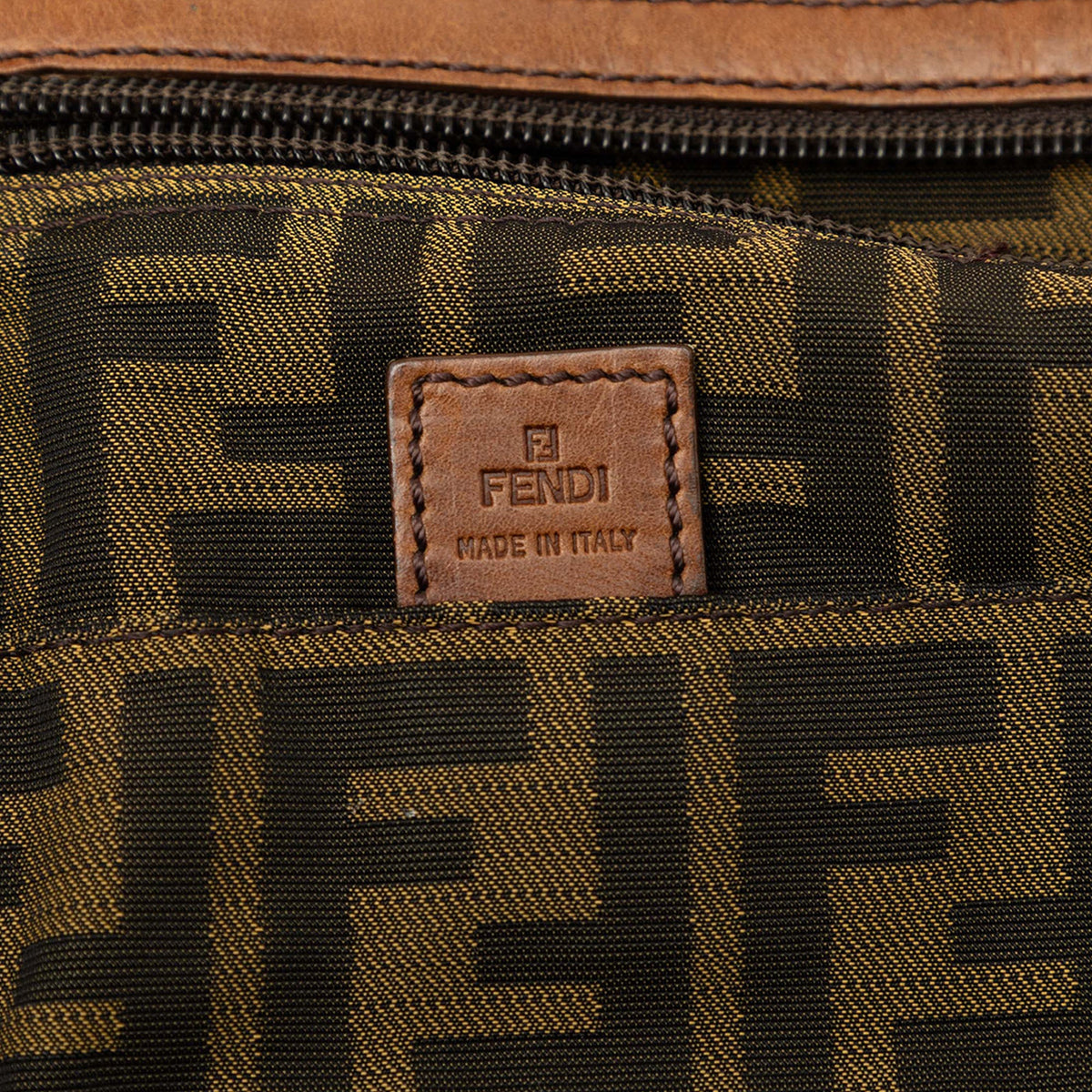 Fendi Zucca Canvas Belt bag