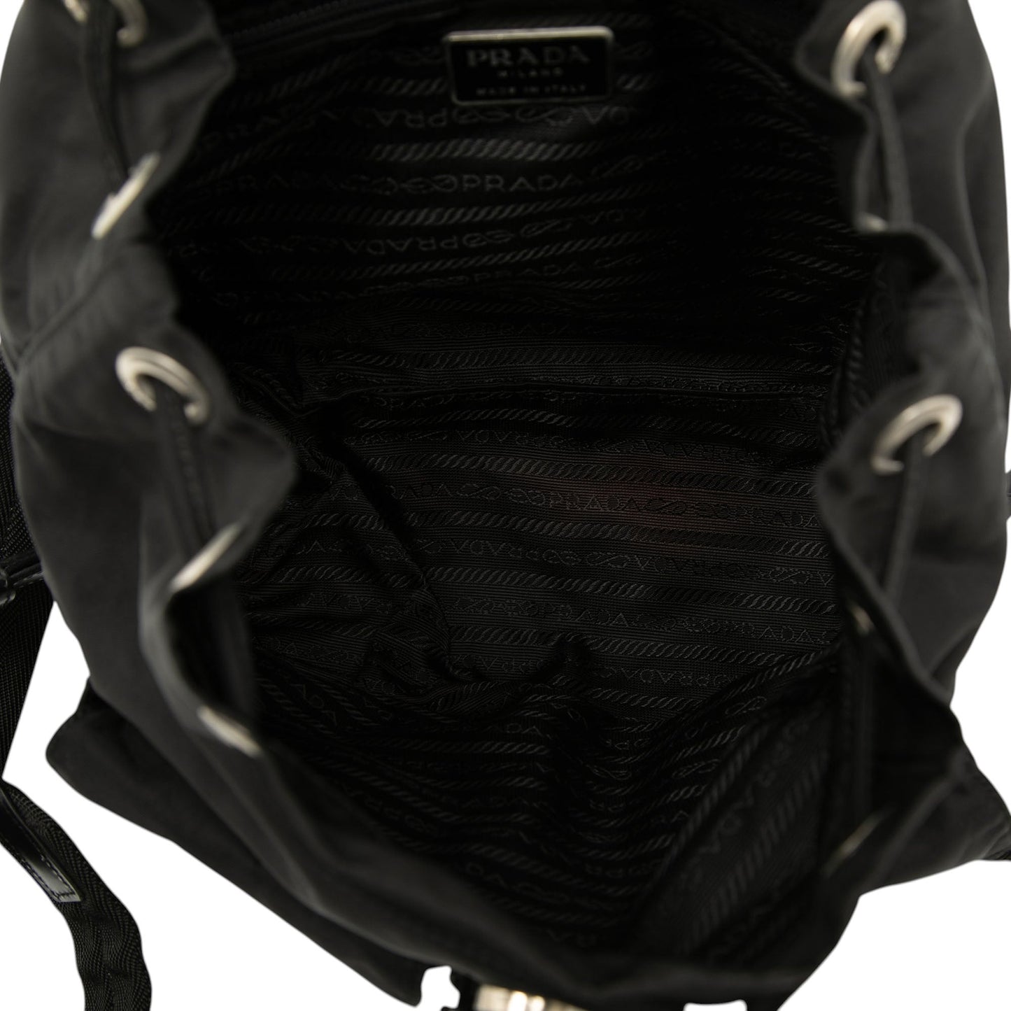 Prada Tessuto Drawstring Backpack