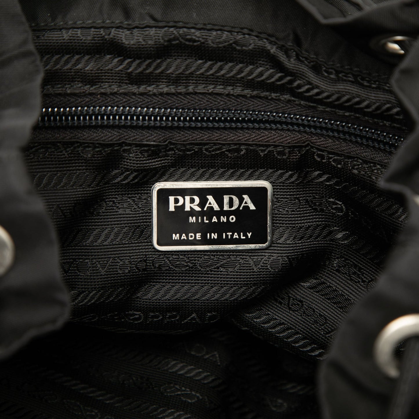 Prada Tessuto Drawstring Backpack