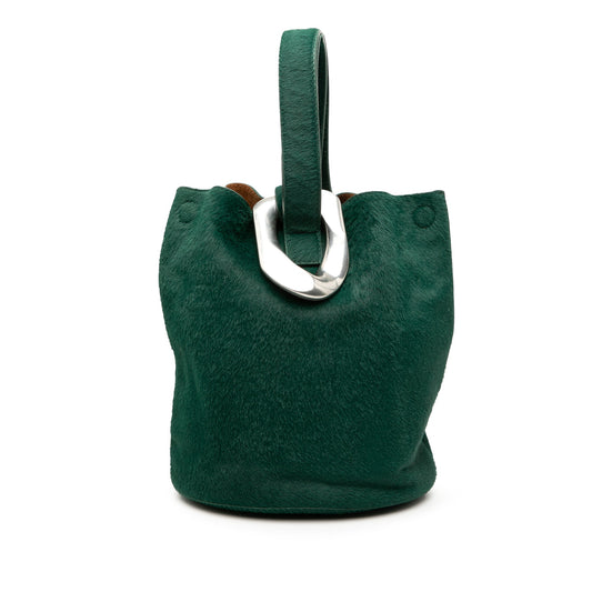Bottega Veneta Small Pony Hair Drop Bucket Bag