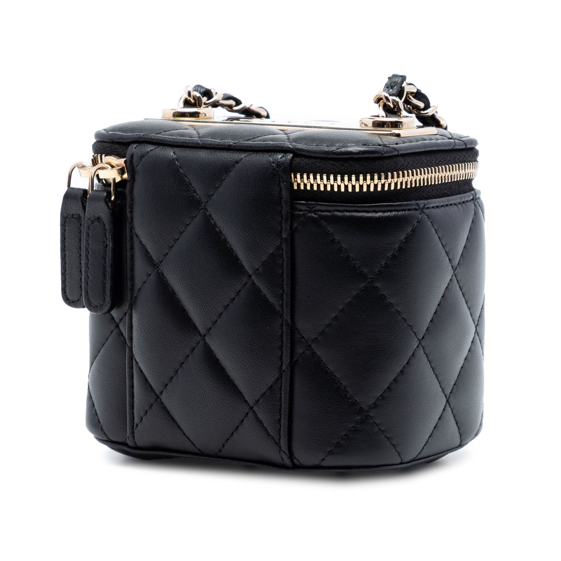 Chanel Mini Quilted Lambskin Trendy CC Vanity Case