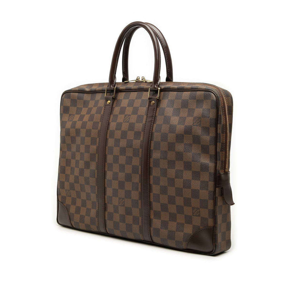 Louis Vuitton Damier Ebene Porte Documents Voyage PM