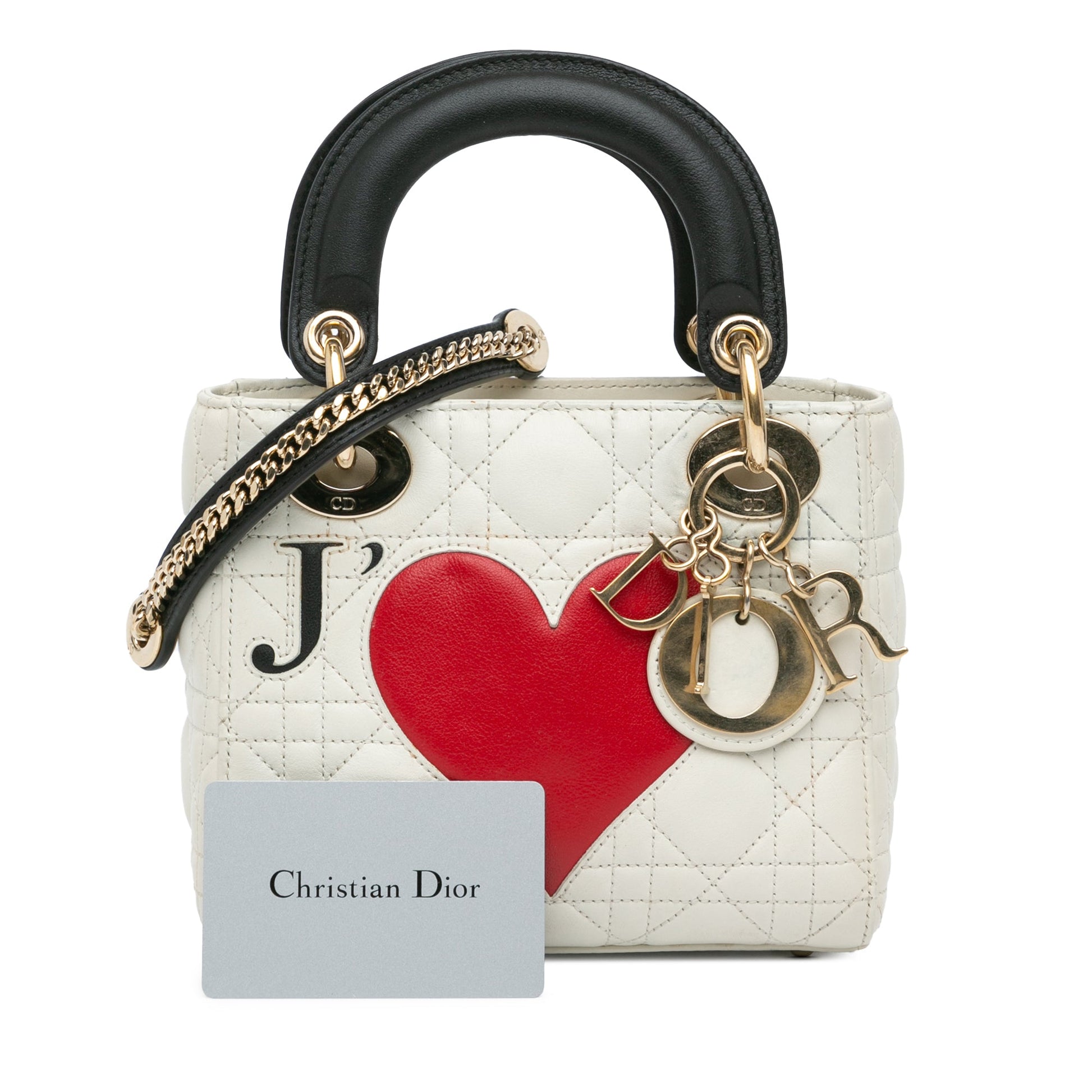 Dior DiorAmour Chinese Valentines Mini Lambskin Cannage Lady Dior