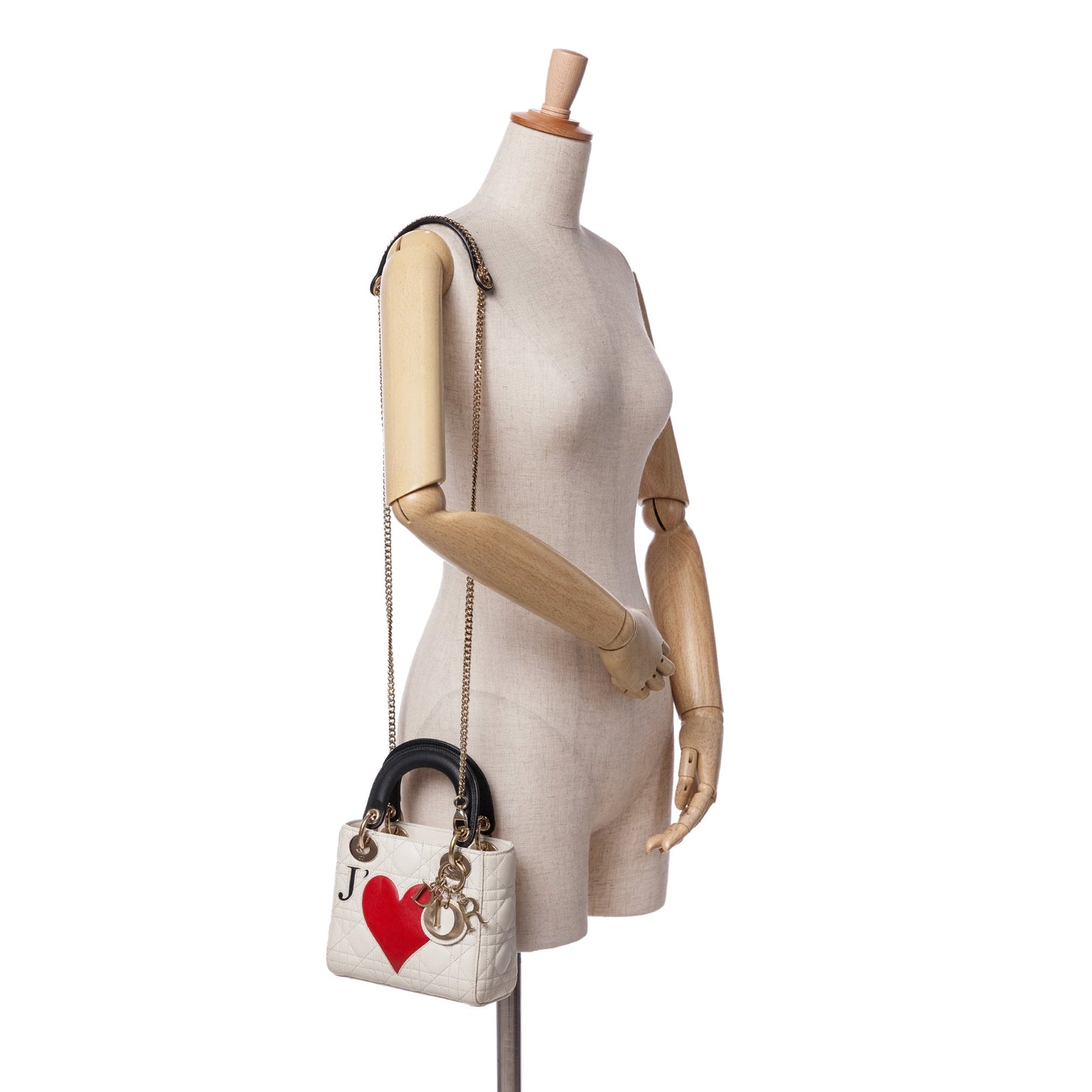 Dior DiorAmour Chinese Valentines Mini Lambskin Cannage Lady Dior