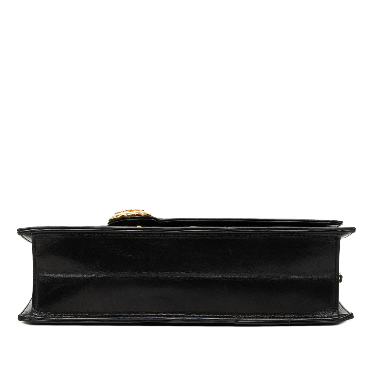 Chanel CC Vertical and Diagonal Quilted Calfskin Envelope Flap