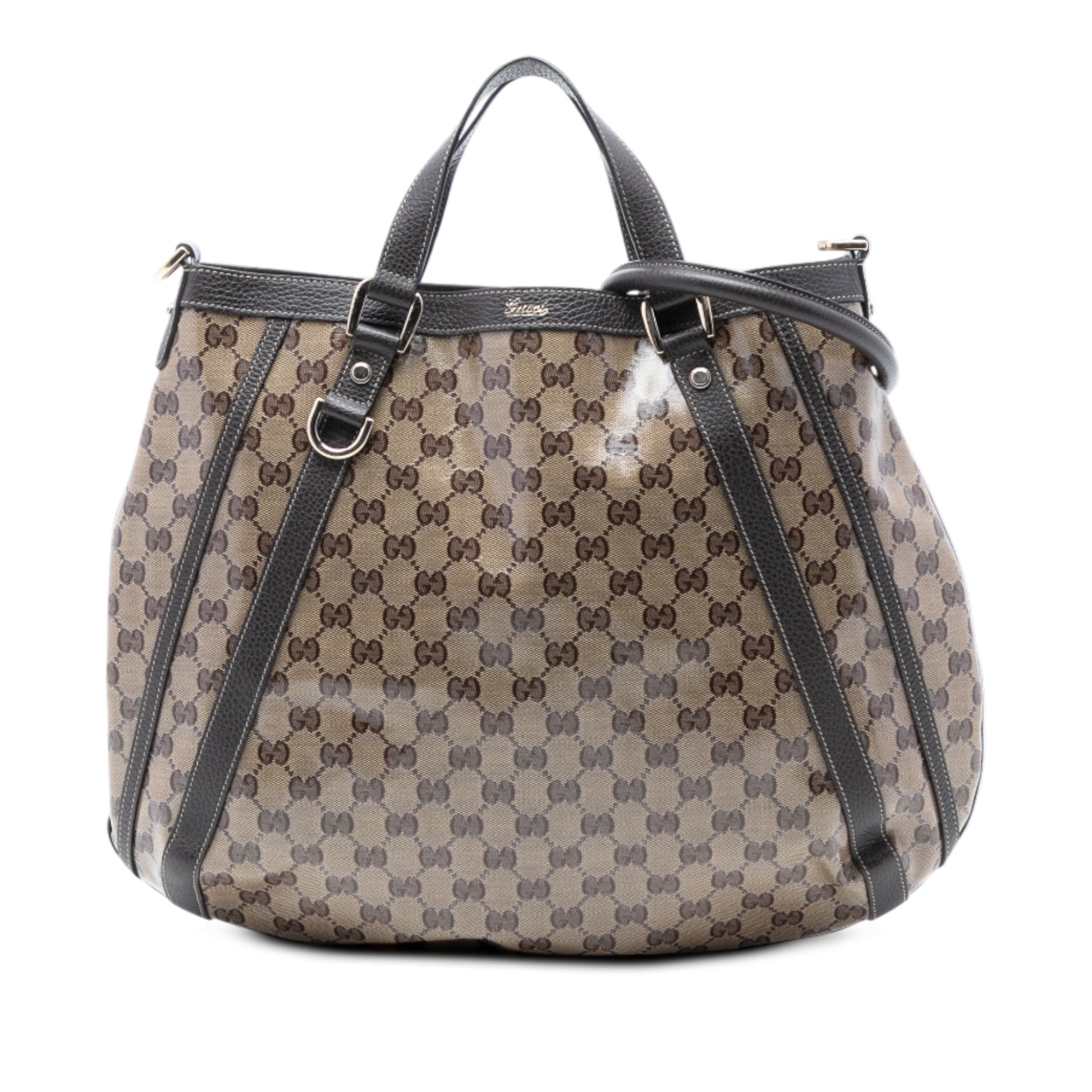 Gucci GG Crystal Abbey D Ring Convertible Tote