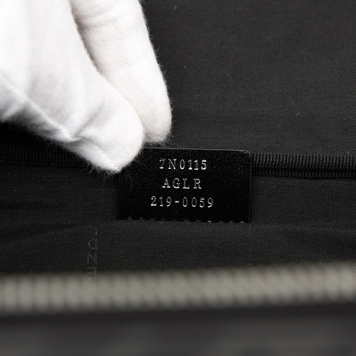 Fendi Zucca Coated Canvas Surfing Astronaut Clutch