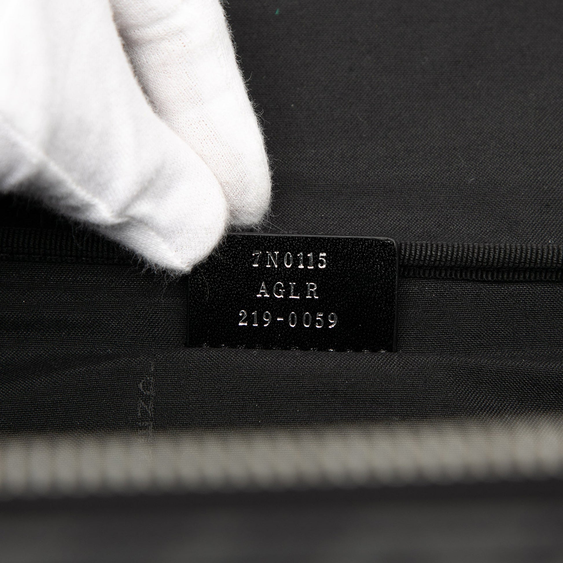 Fendi Zucca Coated Canvas Surfing Astronaut Clutch