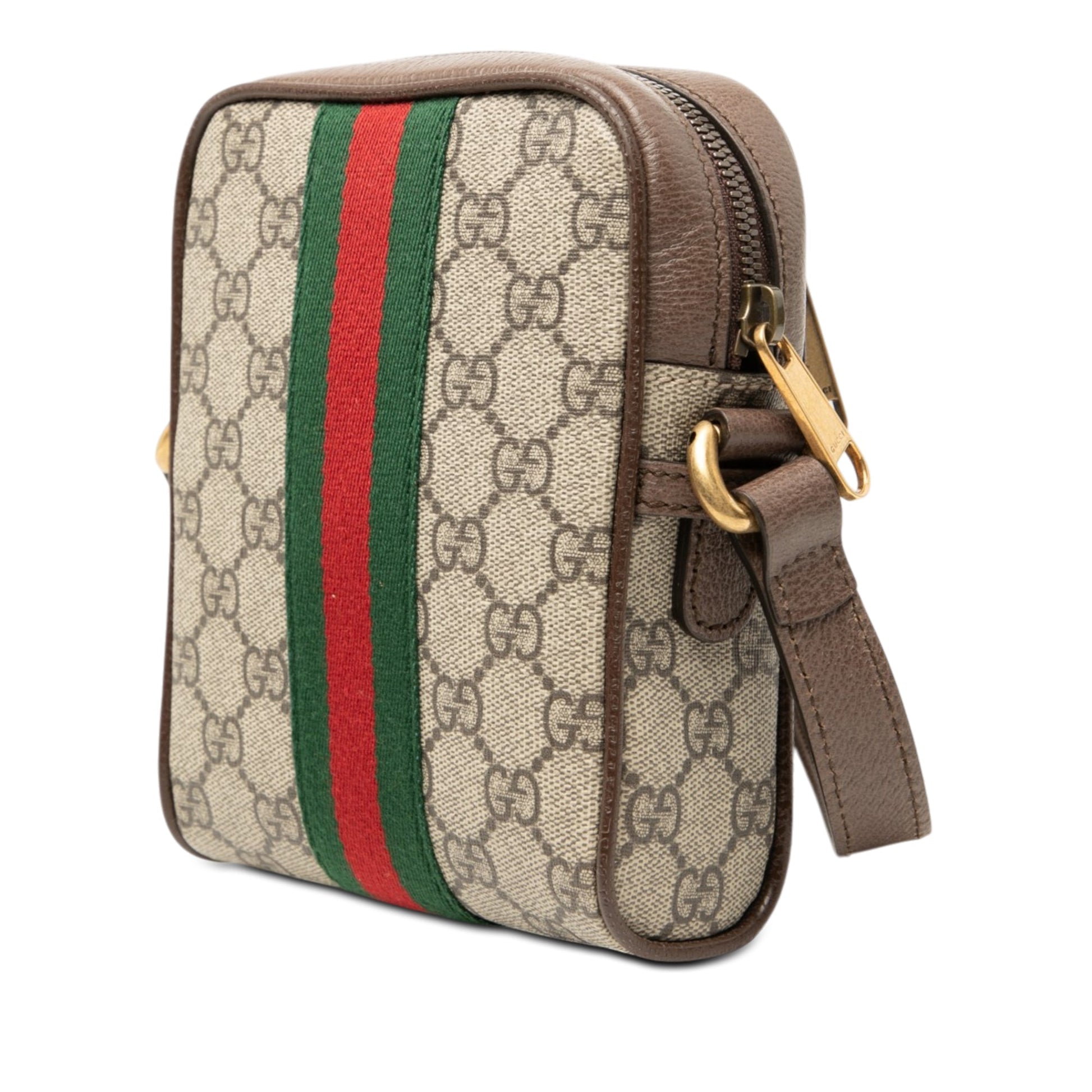 Gucci Mini GG Supreme Web Ophidia Crossbody