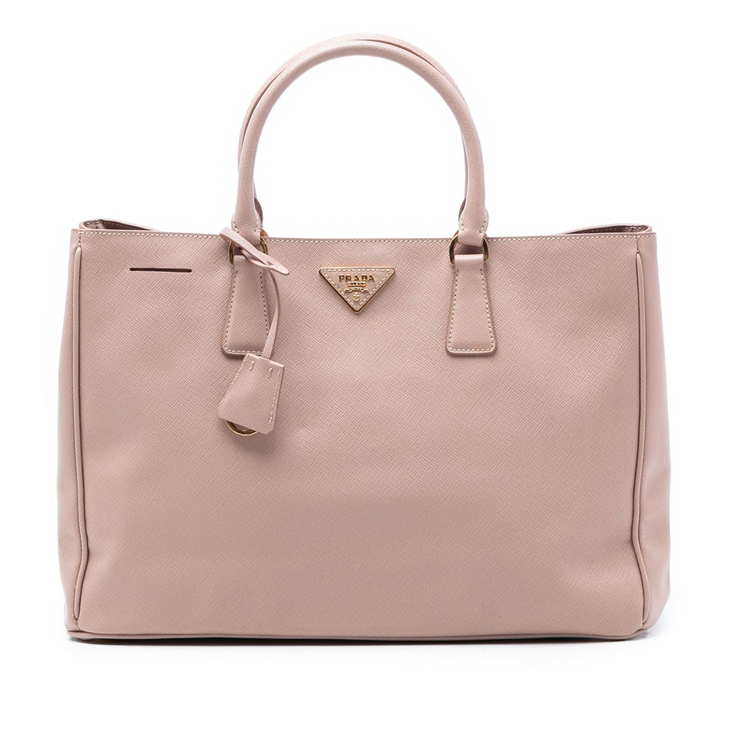 Prada Large Saffiano Lux Galleria Double Zip Tote