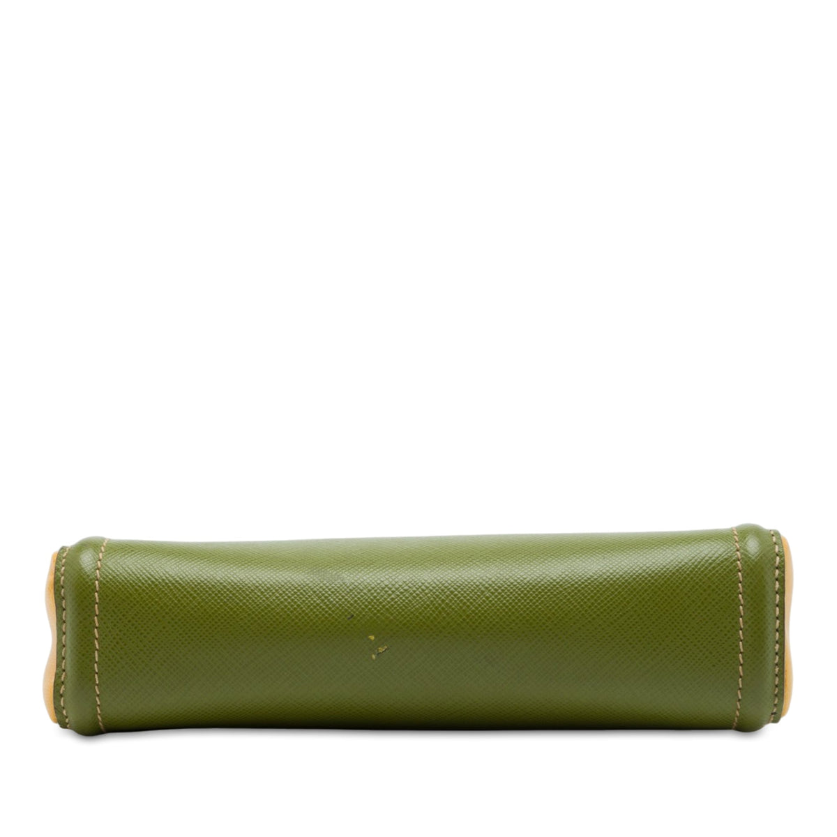Prada Bicolor Saffiano Shoulder Bag — Yellow