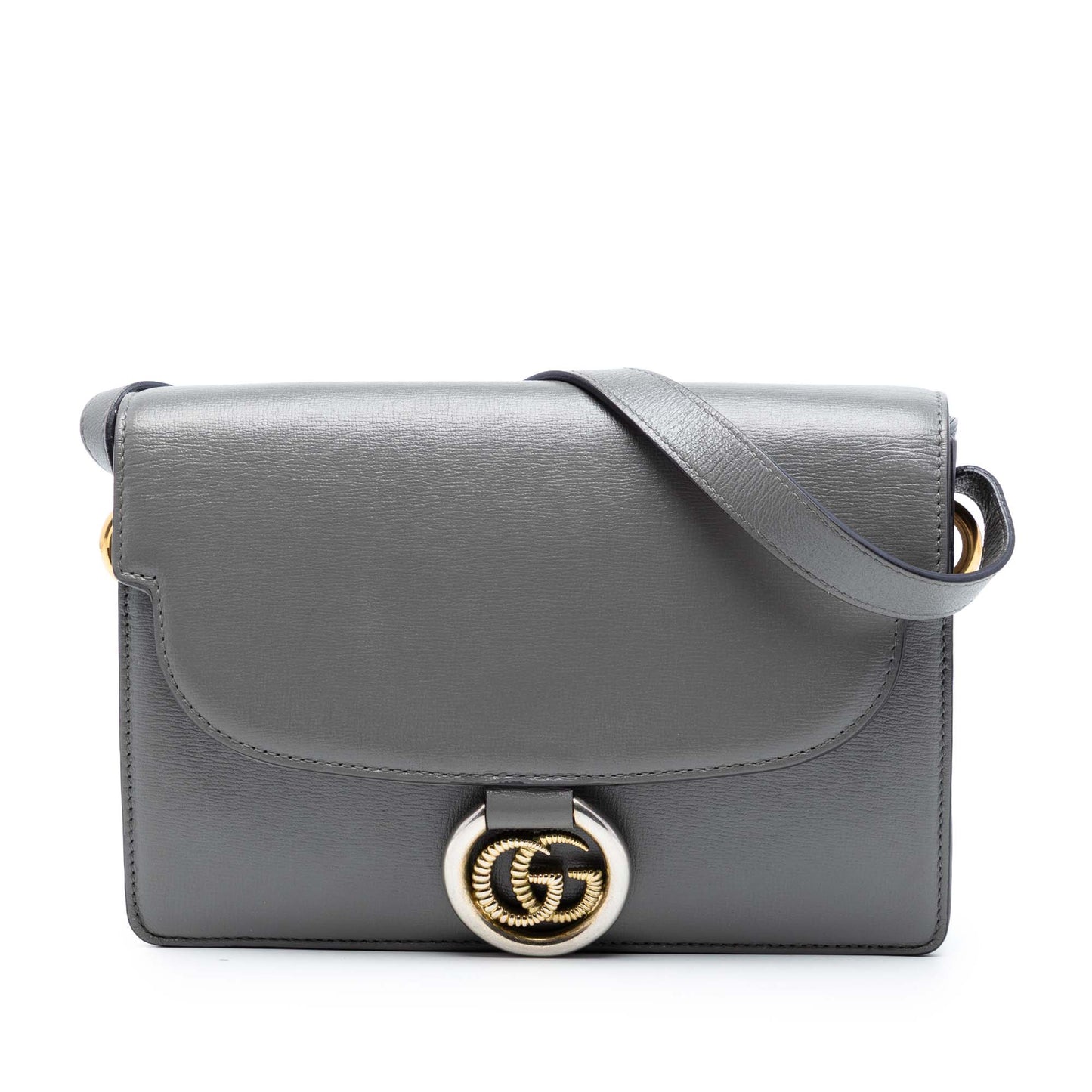 Small Textured Calfskin GG Ring Torchon Crossbody