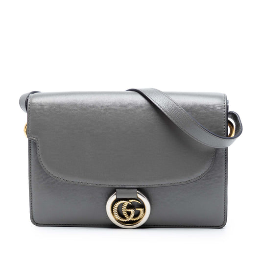 Small Textured Calfskin GG Ring Torchon Crossbody