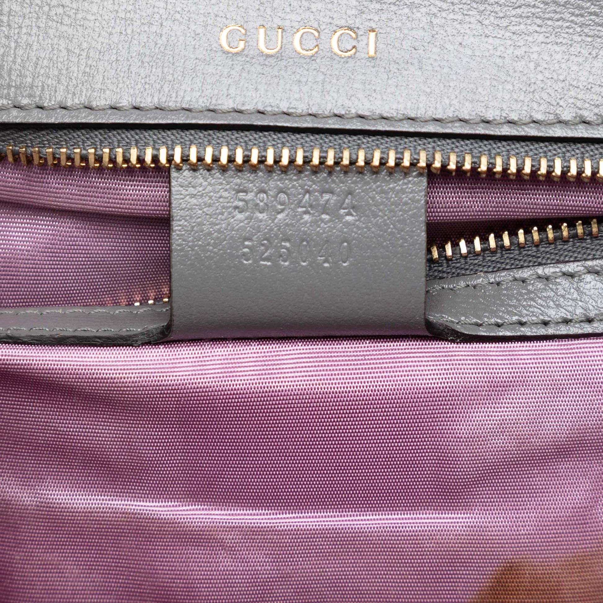 Small Textured Calfskin GG Ring Torchon Crossbody