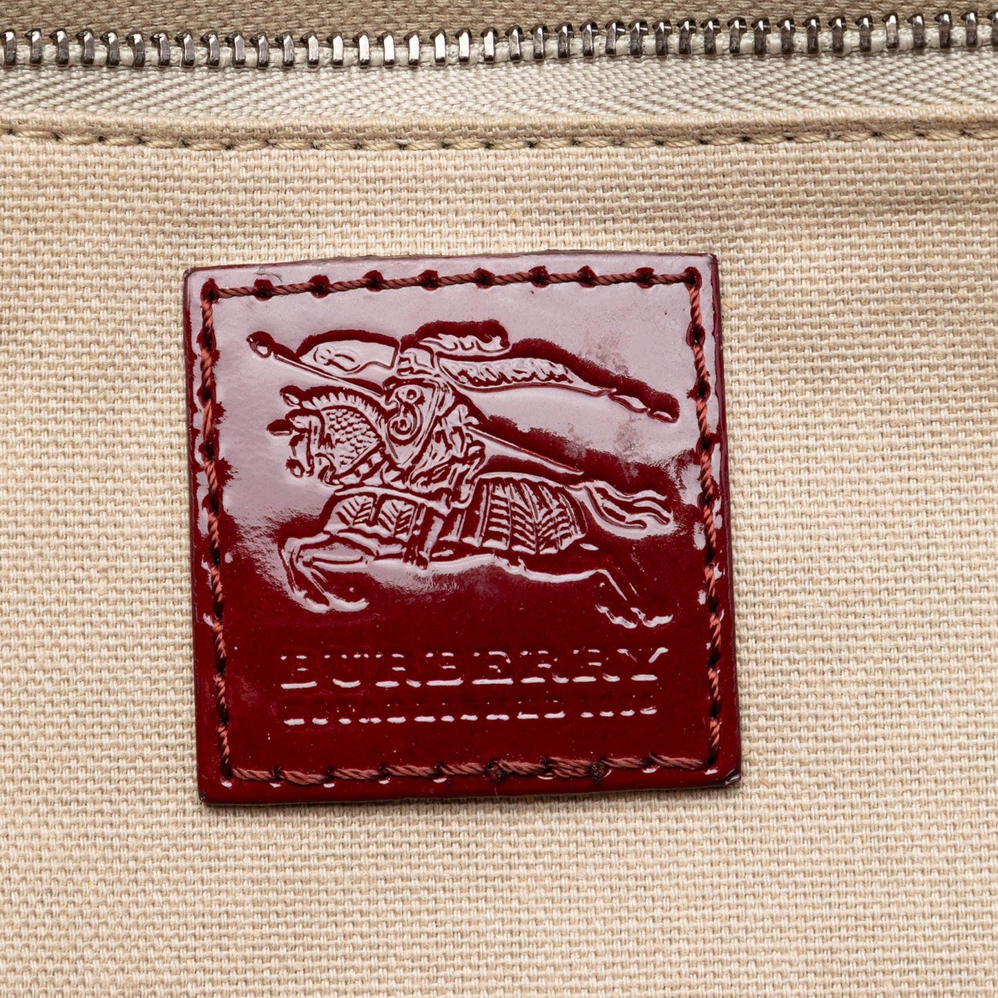 Burberry House Check Coated Canvas Hearts Gracie Tote