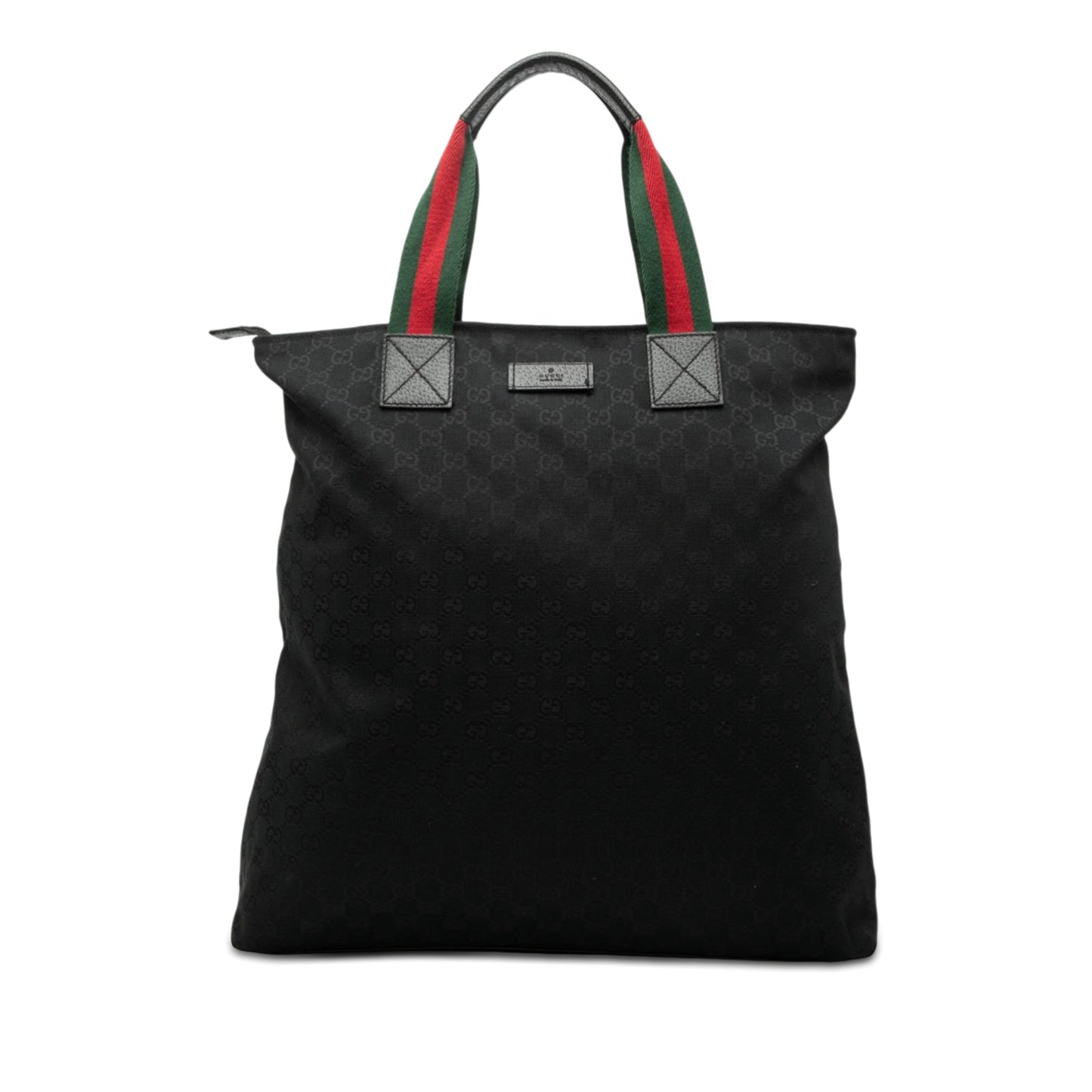 Gucci GG Canvas Web Vertical Tote