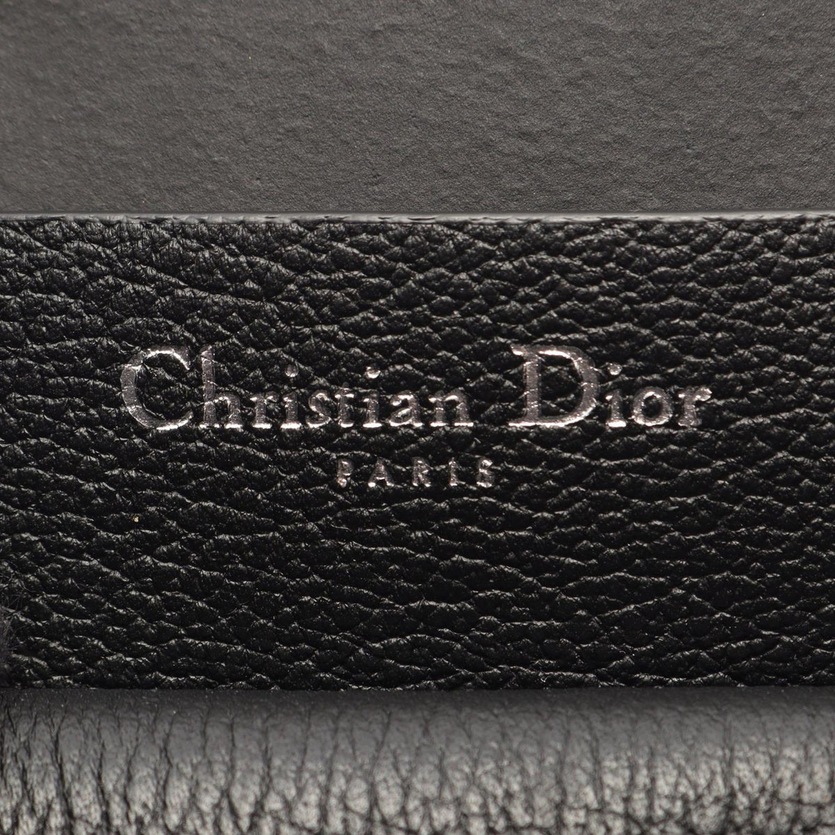 Dior Open Bar Tote — Black
