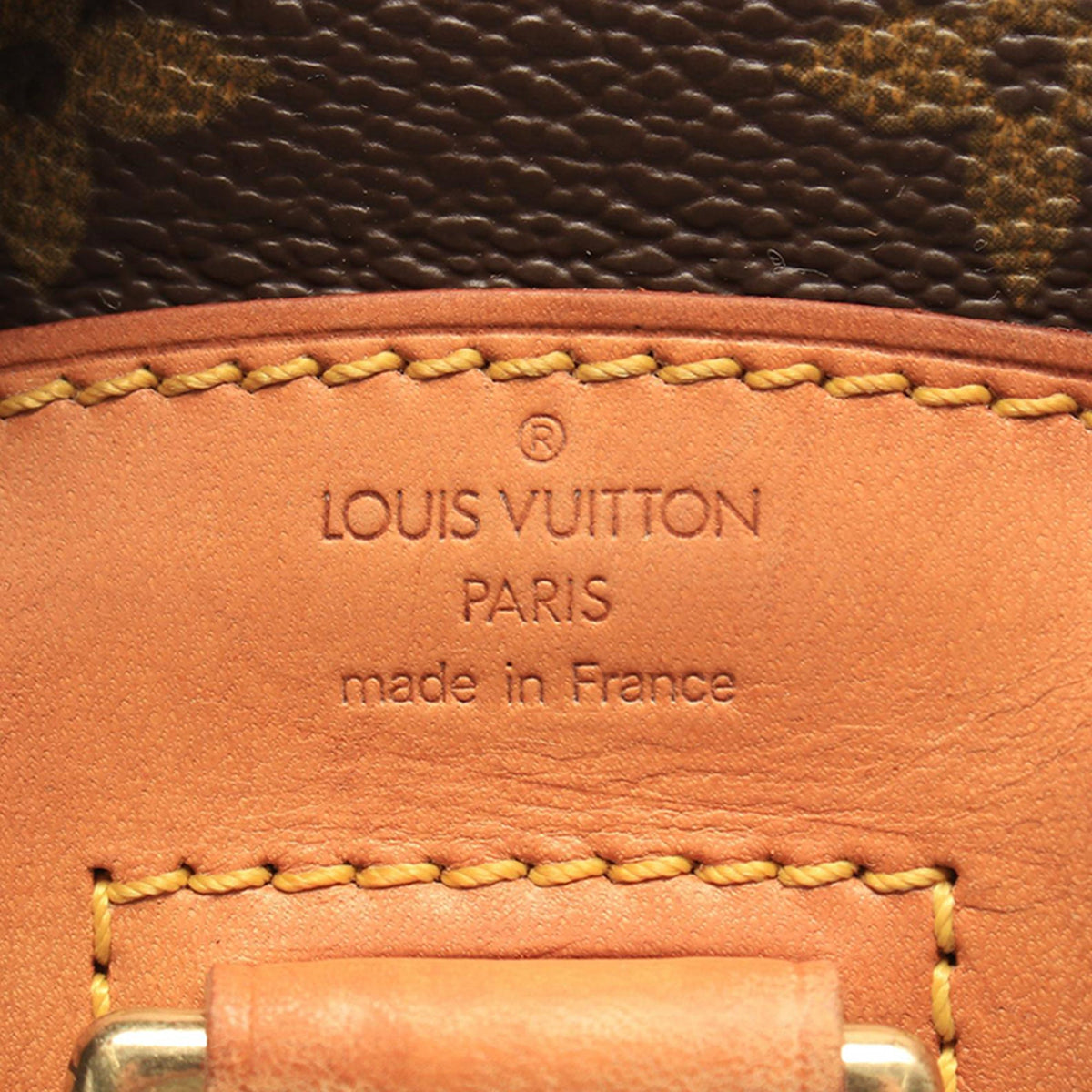 Louis Vuitton Monogram Mini Montsouris — Brown