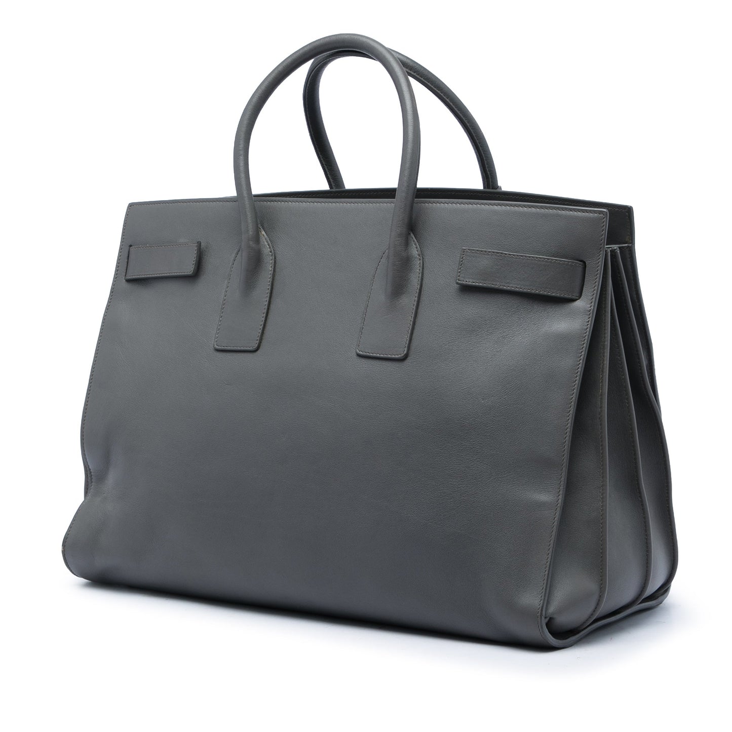 Saint Laurent Large Smooth Calfskin Sac De Jour Tote