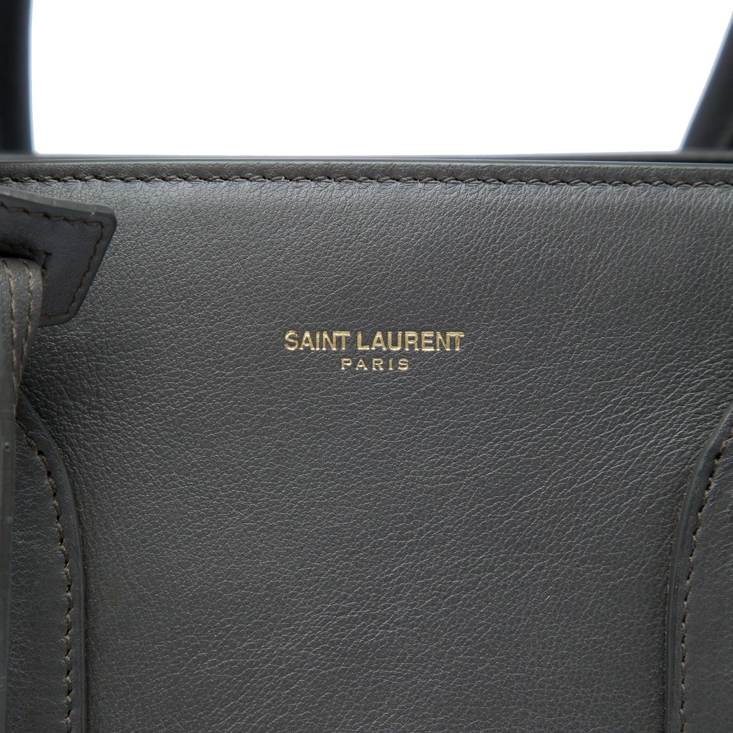 Saint Laurent Large Smooth Calfskin Sac De Jour Tote