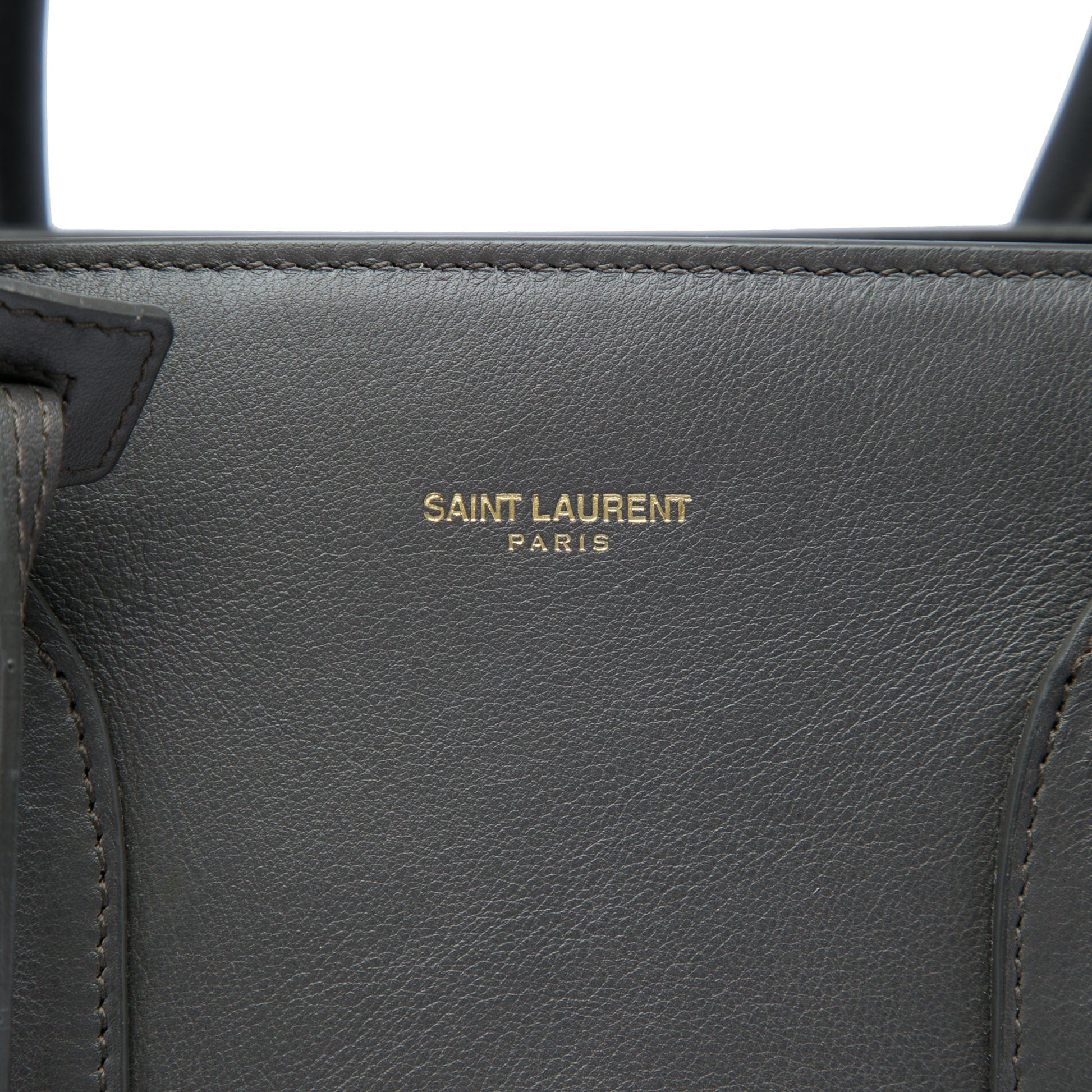 Saint Laurent Large Smooth Calfskin Sac De Jour Tote