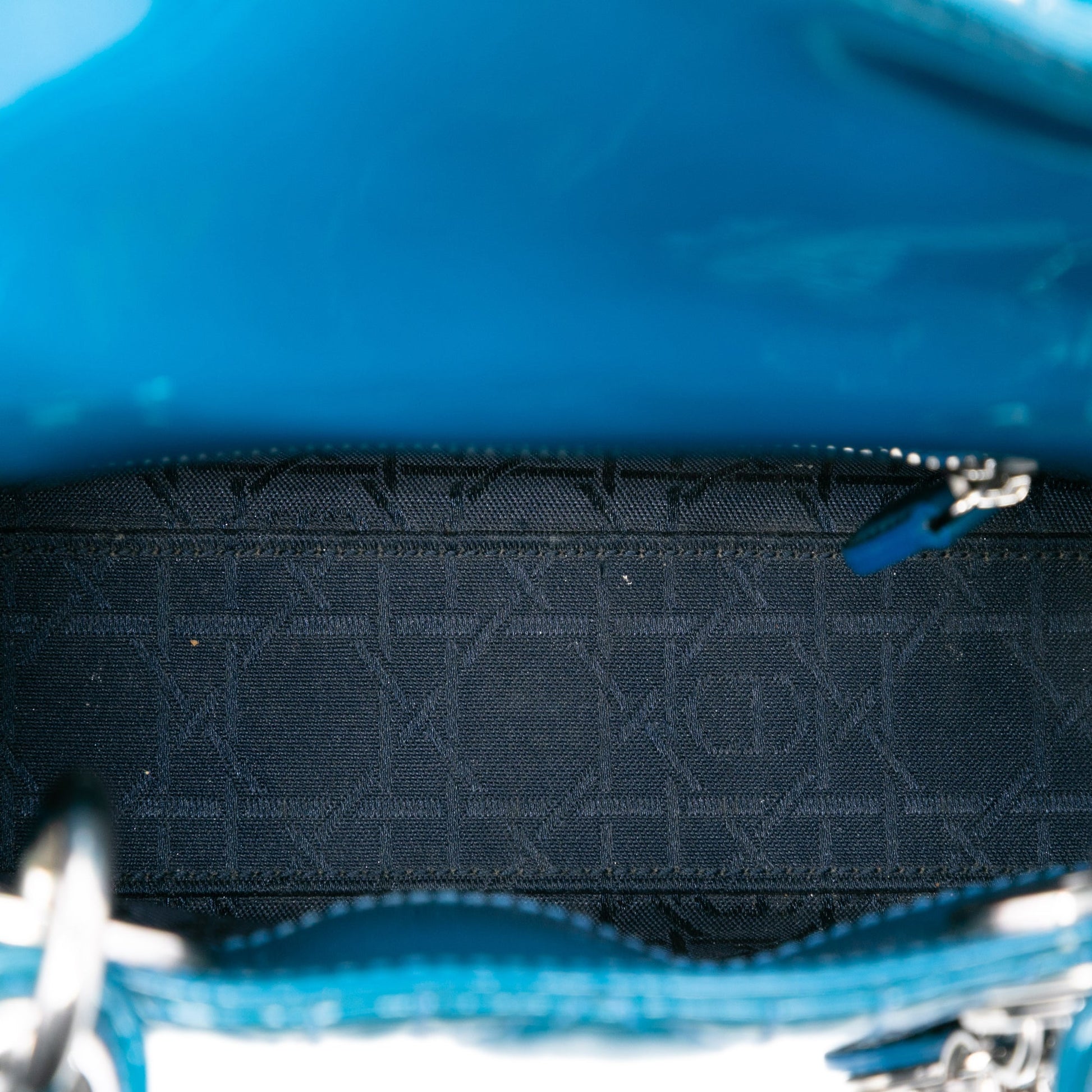Dior Mini Patent Cannage Lady Dior