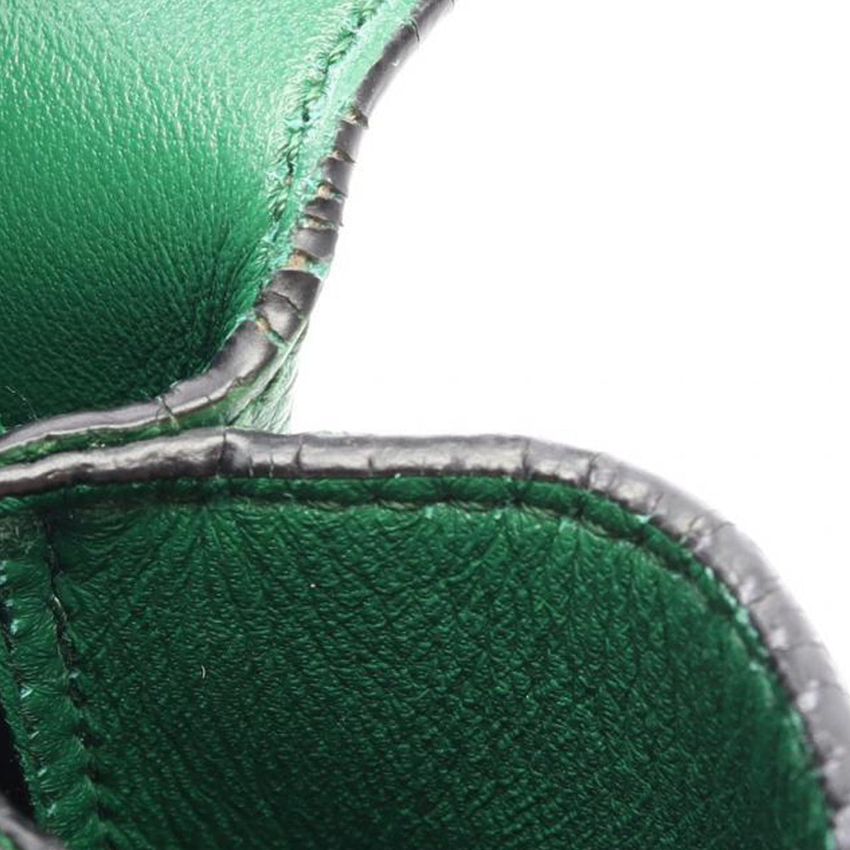 Prada Mini Vitello Daino Soft Dynamique — Green