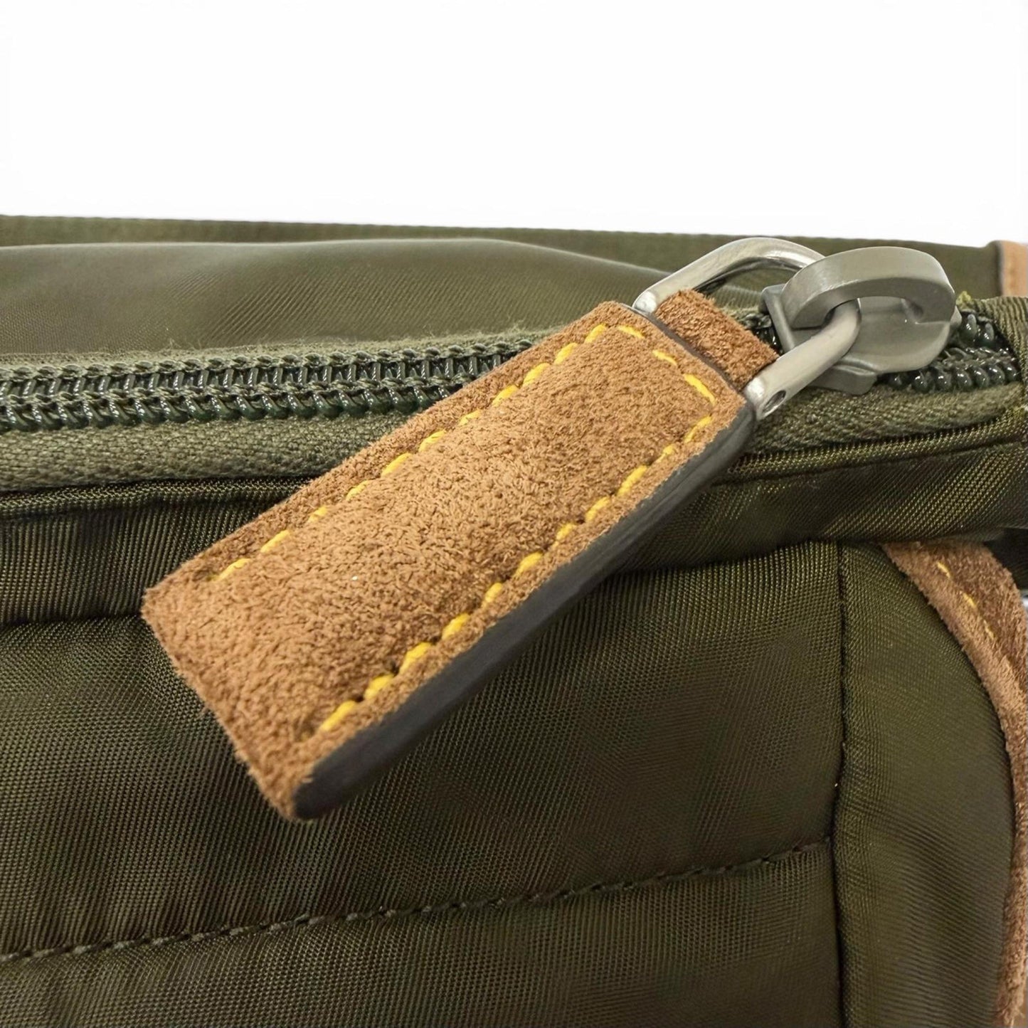 Prada Suede Trimmed Re Nylon Messenger Bag