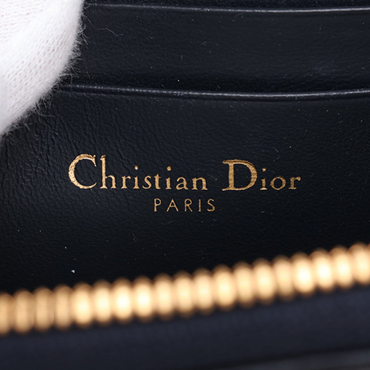 Dior Oblique Canvas 30 Montaigne Call in Dior Phone Holder — Blue