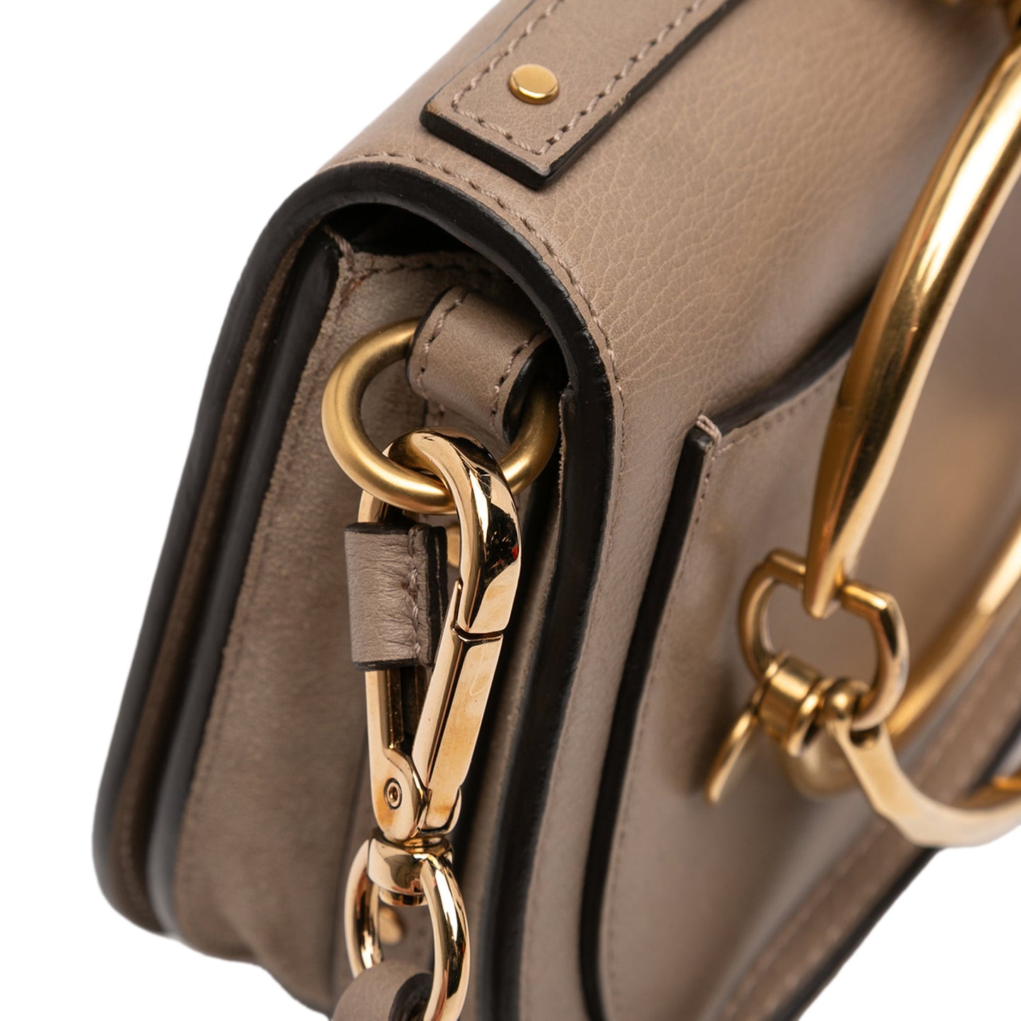 Small Leather Nile Bracelet Satchel