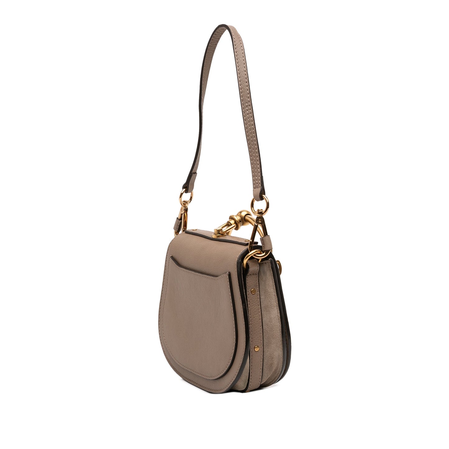 Small Leather Nile Bracelet Satchel