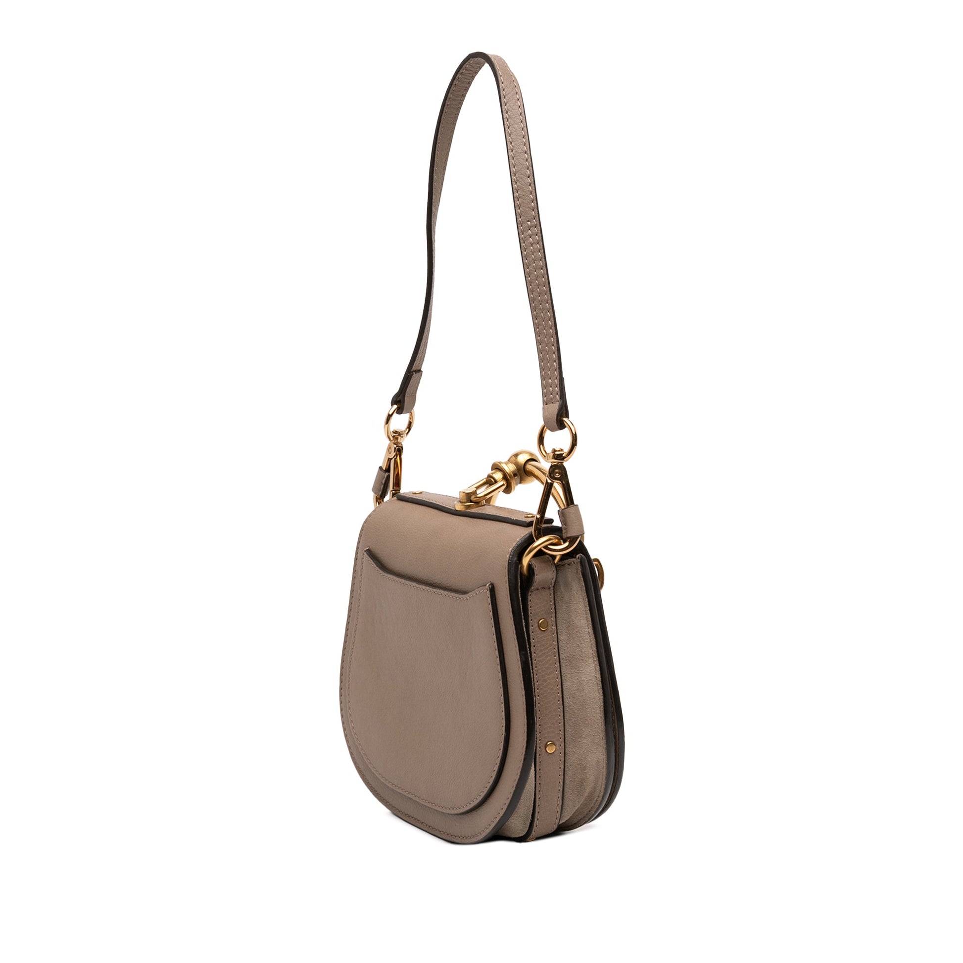 Small Leather Nile Bracelet Satchel
