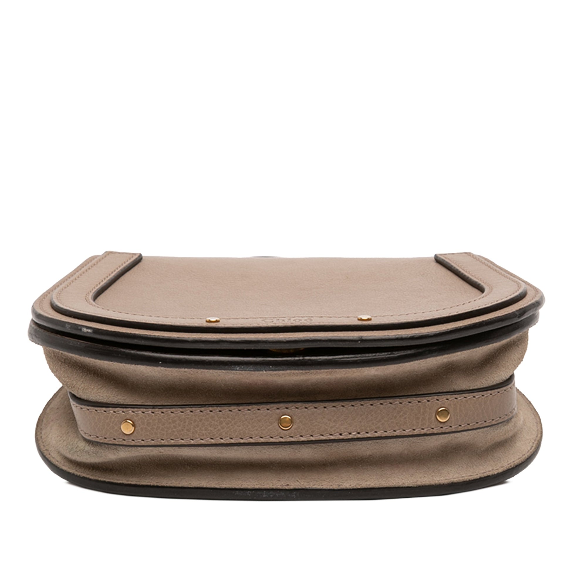 Small Leather Nile Bracelet Satchel