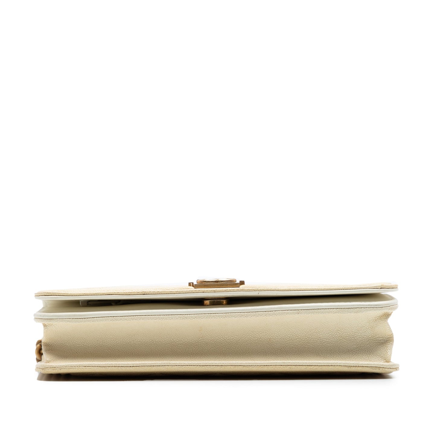 Chanel Quilted Caviar Boy Wallet on Chain