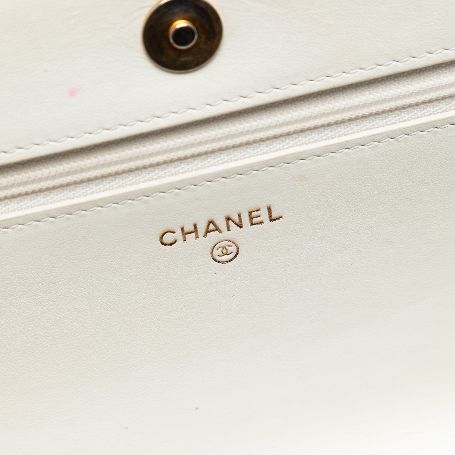 Chanel Quilted Caviar Boy Wallet on Chain