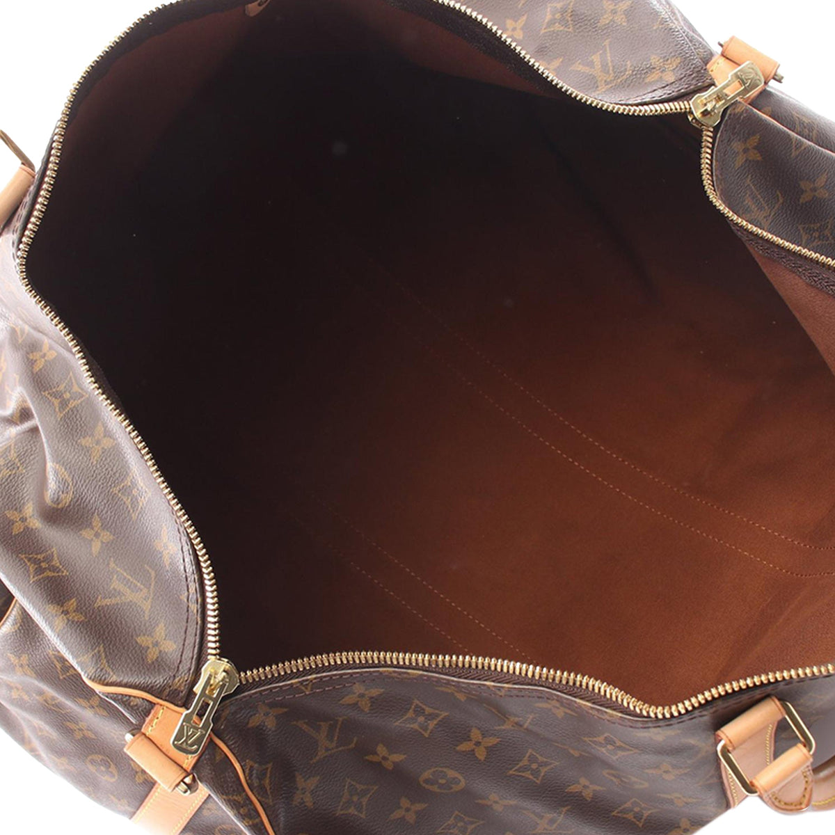 Louis Vuitton Monogram Keepall Bandouliere 55 — Brown