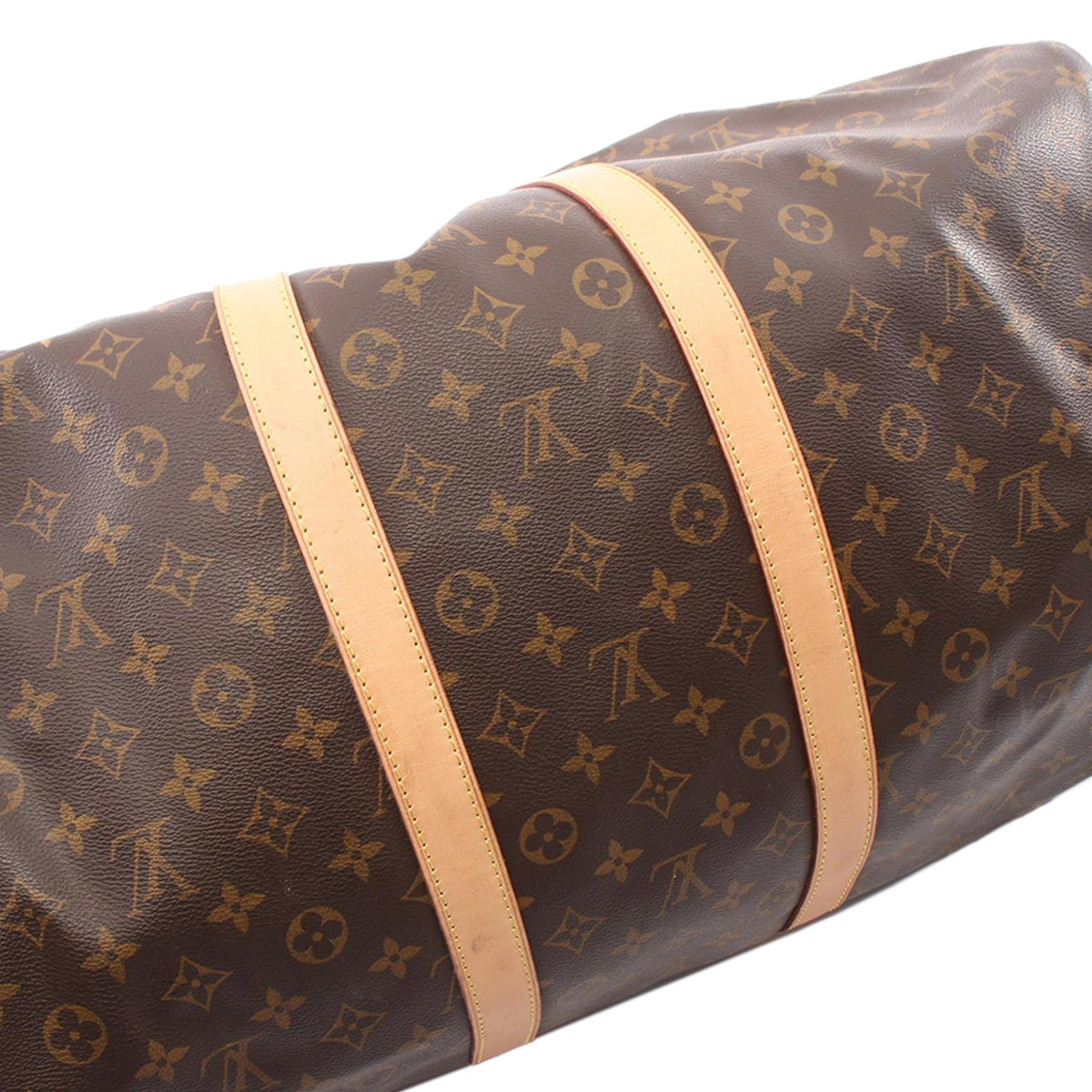 Louis Vuitton Monogram Keepall Bandouliere 55 — Brown
